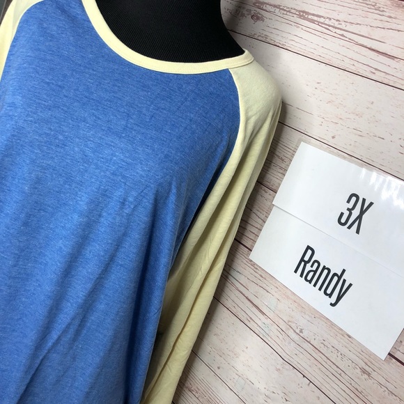 LuLaRoe Randy Baseball T 🆕 - Picture 1 of 2
